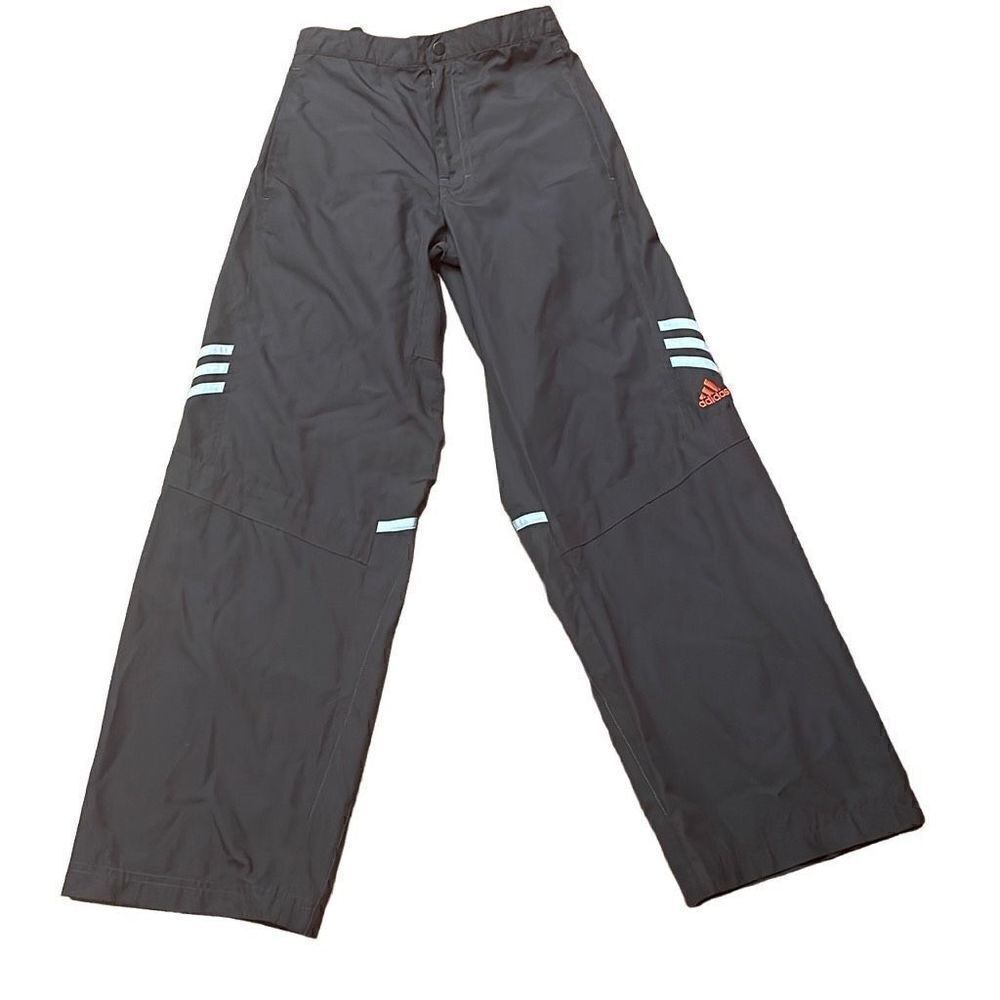 Adidas Boys Climalite Gray Basketball Multipurpose Athletic Pants - Size Med